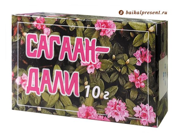 Саган-дайля, коробка, 10 г с Байкала