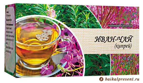 Иван-чай в фильтр-пакетах, 20 ф/п с Байкала