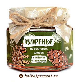 Варенье из сосновой шишки, 130 г с Байкала