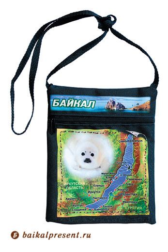 Сумка для документов "Байкал. Карта" с Байкала