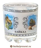 Стопка "Байкальские виды" цветн.рисунок с Байкала