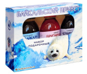 Набор "Байк. привет" (2 сиропа и бальзам по 100мл.) с Байкала