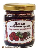 Джем бруснично-клюквенный, 140 г с Байкала