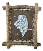 Авторское панно "Танцующий шаман" с Байкала