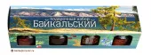 Варенье. Подарочный набор "Байкальский", 4 шт. по 30 г с Байкала