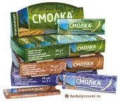 "Смолка Байкальская", паровая, упаковка 20 шт. по 5 гр. с Байкала